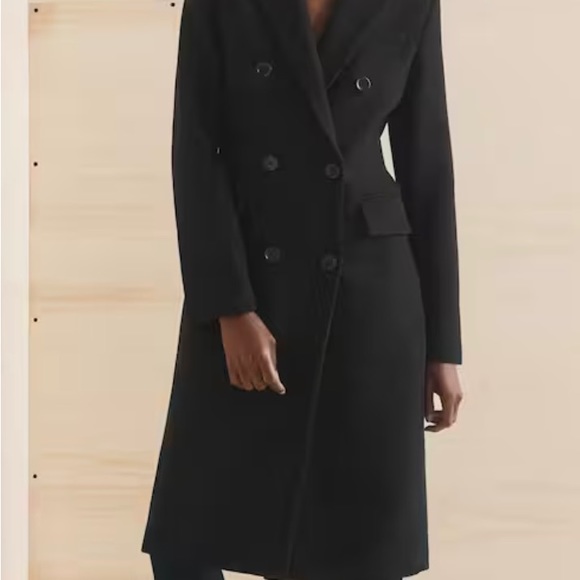 Mango plus size Black coat. Size 3X. - Picture 2 of 9